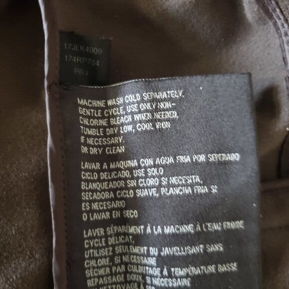 Kenneth  COLE Reaction Brown Jacket Blazer Ladies Women's Small w/hood - Picture 9 of 16